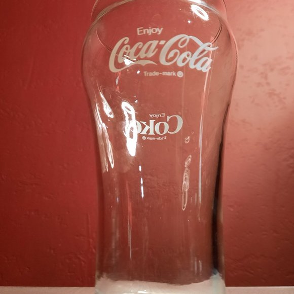 Vintage Coca-Cola Fountain Glass, Classic Retro Kitchen Dishes, Replacement VTG - Picture 2 of 9